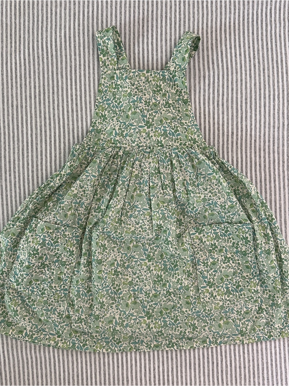 Nellie Quats Conkers Pinafore Liberty of London Floral Print